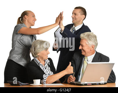 Il gruppo di un popolo di business Foto Stock