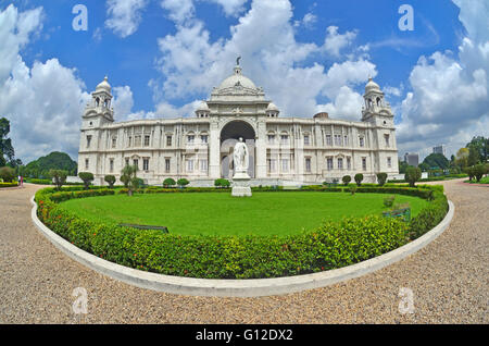 Victoria Memorial, Calcutta, Bengala Occidentale Foto Stock