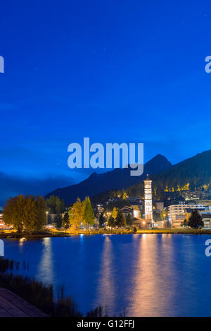 L'Europa, Svizzera, Grigioni, Engadina St Moritz Foto Stock