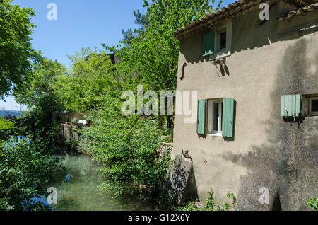 VAUGINES, VAUCLUSE 84 FRANCIA Foto Stock