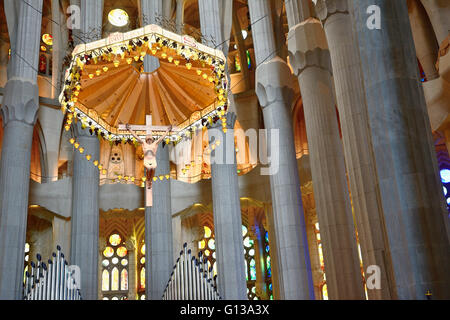 Altare Maggiore, Basilica e chiesa espiatorio della Santa Famiglia, Basilica Foto Stock