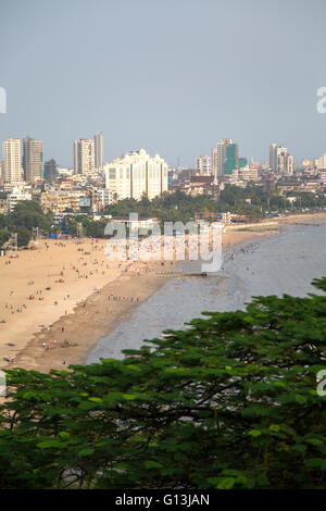 Panorama della città di Mumbai (Bombay) in India Foto Stock