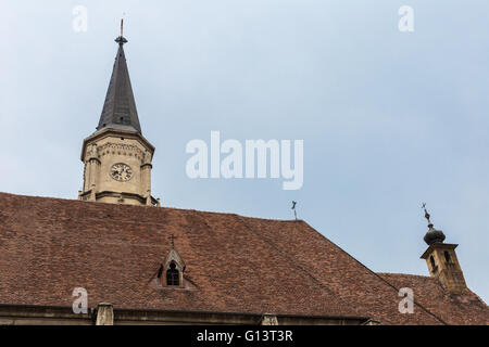 Chiesa di San Michele è di stile gotico chiesa cattolica romana in Cluj Napoca Foto Stock