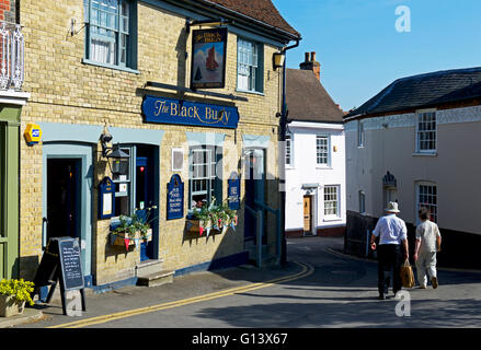 La boa nero pub in Wivenhoe, Essex, Inghilterra, Regno Unito Foto Stock