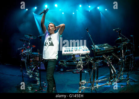 Detroit, Michigan, Stati Uniti d'America. Il 4 maggio, 2016. ROBERT DELONG eseguendo sulla VHS 2.0 Tour presso il Fillmore a Detroit, MI del 4 maggio 2016 © Marc Nader/ZUMA filo/Alamy Live News Foto Stock