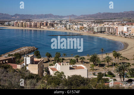 Aguilas sulla Costa Calida in Murcia - Spagna Foto Stock