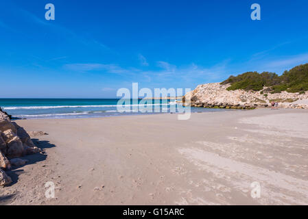 Plage st Croix la Saulce la Couronne bouche du Rhone Provenza Francia Foto Stock