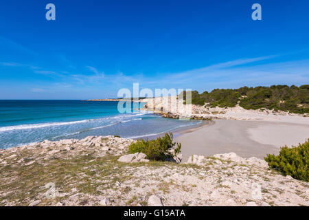 Plage st Croix la Saulce la Couronne bouche du Rhone Provenza Francia Foto Stock