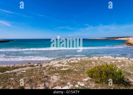 Plage st Croix la Saulce la Couronne bouche du Rhone Provenza Francia Foto Stock