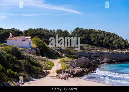 Plage st Croix la Saulce la Couronne bouche du Rhone Provenza Francia Foto Stock