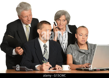 Il gruppo di un popolo di business Foto Stock