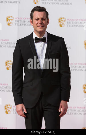 Londra, Regno Unito. 8 maggio 2016. Il presentatore TV Matt Baker. Tappeto rosso arrivi della celebrità per la House of Fraser British Academy Awards televisivo presso la Royal Festival Hall. Foto Stock