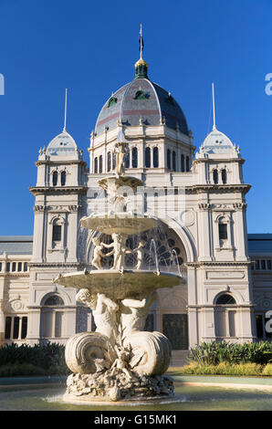 Royal Exhibition Building, Sito Patrimonio Mondiale dell'UNESCO, Melbourne, Victoria, Australia Pacific Foto Stock