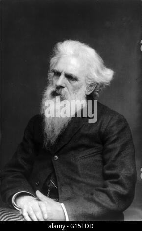 James Eadweard Muybridge (9 aprile 1830 - 8 Maggio 1904) era un fotografo inglese importante per il suo lavoro pionieristico in studi fotografici di movimento e in movimento di proiezione dell'immagine. Egli emigrò negli Stati Uniti come un giovane uomo ma è rimasto oscuro Foto Stock