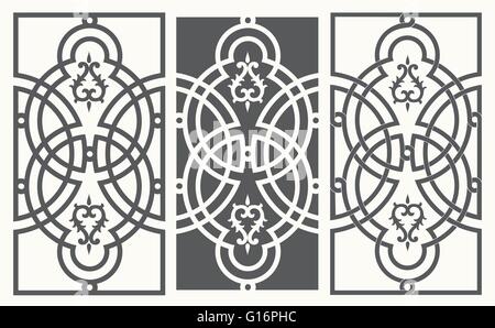 Forma geometrica Design set Illustrazione Vettoriale