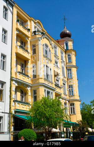 Altbau, Viktoria-Luise-Platz, Schoeneberg, Berlino, Deutschland / Schöneberg Foto Stock