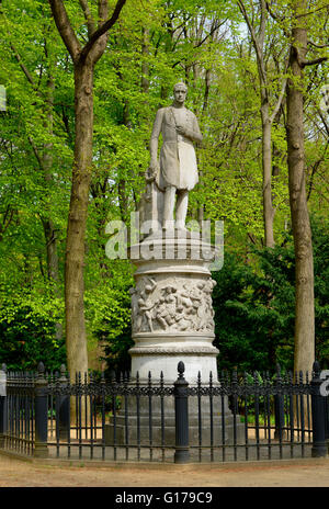 Denkmal, Friedrich Wilhelm III., Grosser Tiergarten, il Tiergarten di Berlino, Deutschland Foto Stock