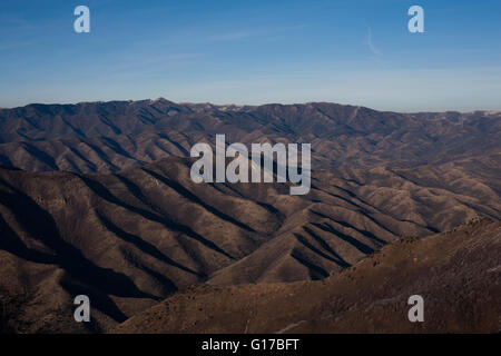 Vista di Salt Lake City dalla grandezza di picco, Utah, Stati Uniti d'America Foto Stock