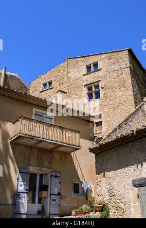 Village de Vaugines Luberon Vaucluse Provence Francia 84 Foto Stock