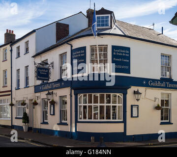 La Guildhall Tavern Ristorante in Poole, Dorset, Regno Unito Foto Stock