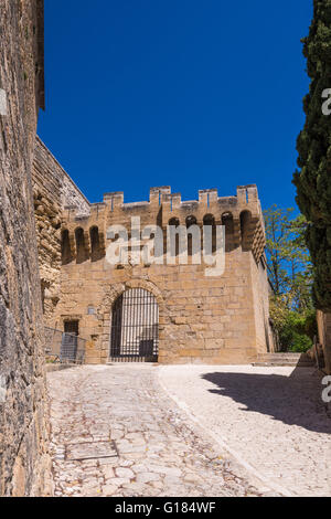 Chateau d'Ansouis : villaggio, perché Vaucluse Provence Francia 84 Foto Stock