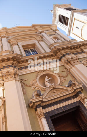 Bella Cattedrale, anche noto come St Marie e Santa Reparata cattedrale, Nizza Cote D'Azur, in Francia Foto Stock