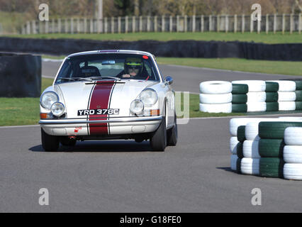 1965 Porsche 911 Classic Car racing Foto Stock