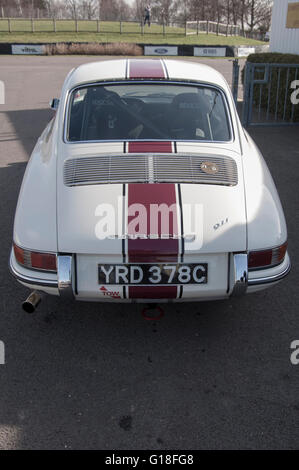 1965 Porsche 911 Classic Car racing Foto Stock