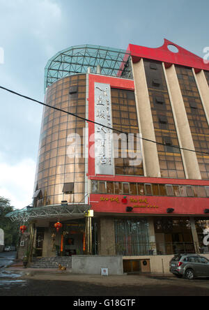 Chinese hotel, Addis Abeba regione, Addis Abeba, Etiopia Foto Stock