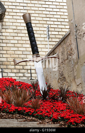 Girona festival dei fiori 2016 temps de Flors, Catalogna, Spagna Foto Stock