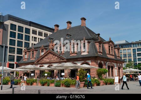 Principale casa di guardia, Hauptwache, di Francoforte sul Meno, Hesse, Germania Foto Stock