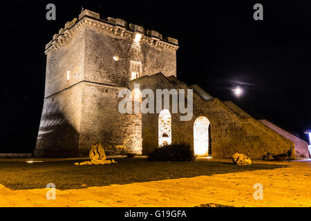 Torre Lapillo di notte 01 Foto Stock