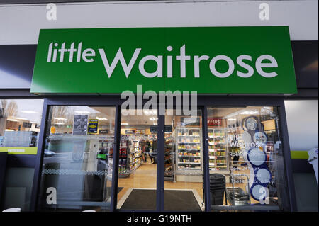 Little Waitrose e il supermercato UK Foto Stock