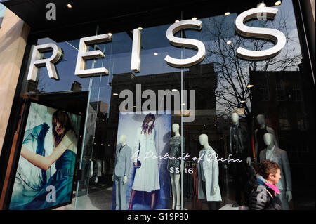 Reiss - Cardiff Regno Unito Foto Stock