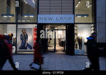 Nuovo look store in Cardiff St Davids shopping centre - Regno Unito Foto Stock