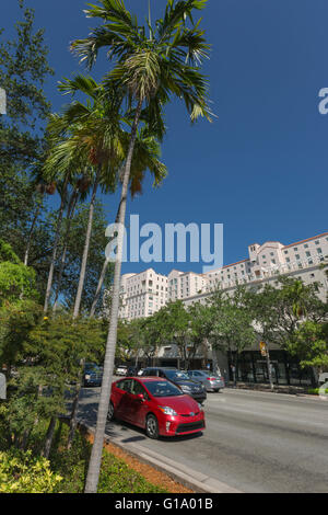 MIRACLE MILE CORAL GABLES FLORIDA USA Foto Stock
