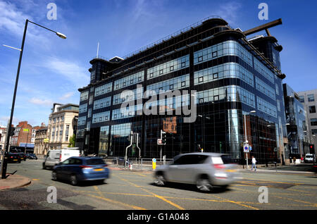 Ex Daily Express Edificio, Northern Quarter, Manchester REGNO UNITO. Foto di Paolo Heyes, Martedì 10 Maggio, 2016. Foto Stock