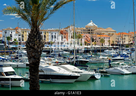 Il Portogallo, Algarve, Vilamoura Marina, Foto Stock