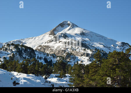 Dintorni del resort sciistico Pierre San Martin Foto Stock