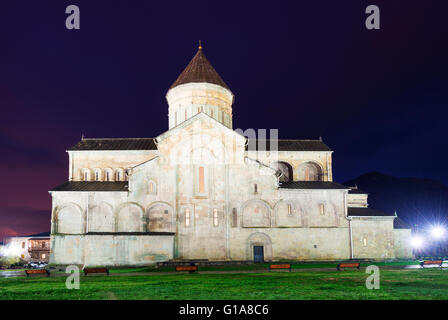 Eurasia, la regione del Caucaso meridionale, Georgia, Mtskheta, capitale storica, Cattedrale di Svetitskhoveli, xi secolo costruito da Patriach Melkis Foto Stock