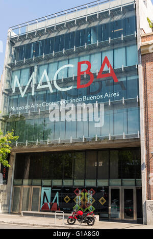 MACBA - Museo de Arte Contemporáneo, San Telmo, Buenos Aires, Argentina Foto Stock