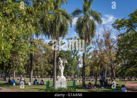 Parque Tres de Febrero, Bosques de Palermo o Boschi di Palermo, Buenos Aires, Argentina Foto Stock