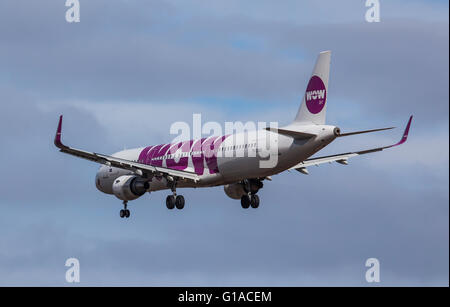 Airbus A321-211 - Wow aria Foto Stock