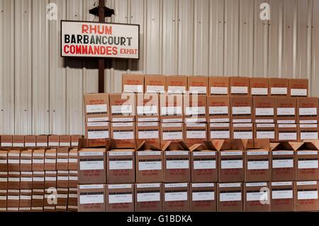 Haiti, Port au Prince, Barbancourt rum distillery Foto Stock