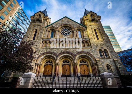 Sant'Andrea Chiesa Presbiteriana, nel centro cittadino di Toronto, Ontario. Foto Stock