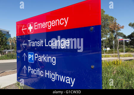 Sydney Royal North Shore hospital di St Leonards, Nuovo Galles del Sud, Australia Foto Stock