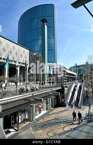 Centro commerciale Beurstraverse (Koopgoot) Beursplein Coolsingel Rotterdam (World Trade Center business) Olandese Olanda Foto Stock