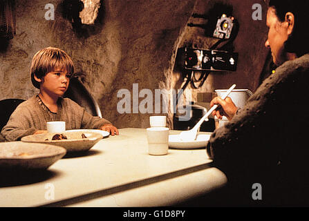 Star Wars: Episodio - Die dunkle Bedrohung / Jake Lloyd / Pernilla August, Foto Stock