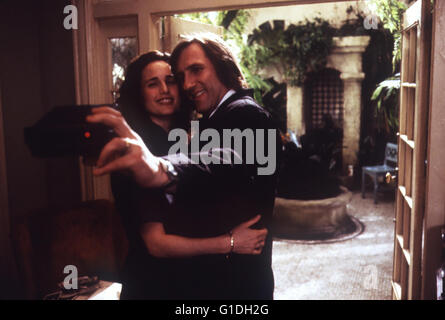 Scheda verde - Schein-Ehe mit Hindernissen / Andie MacDowell / Gérard Depardieu, Foto Stock