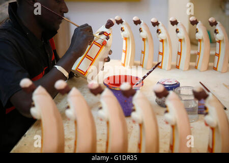 Saint Blaise scuola professionale fondata da un italiano di un sacerdote cattolico. Savoigne. Il Senegal. Foto Stock